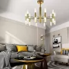 Modern Chandelier Gold