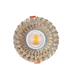 crystal frame gu10 or mr16 bulb