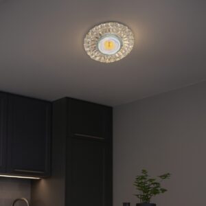 crystal frame gu10 or mr16 bulb