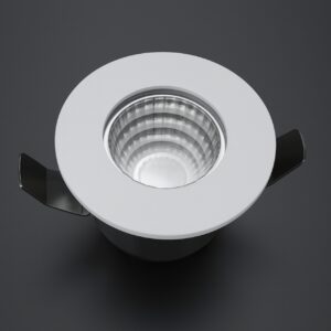 1W Recessed LED Spotlight Aluminium White