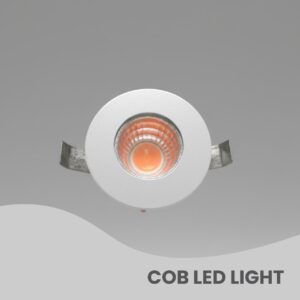 1W Recessed LED Spotlight Aluminium White