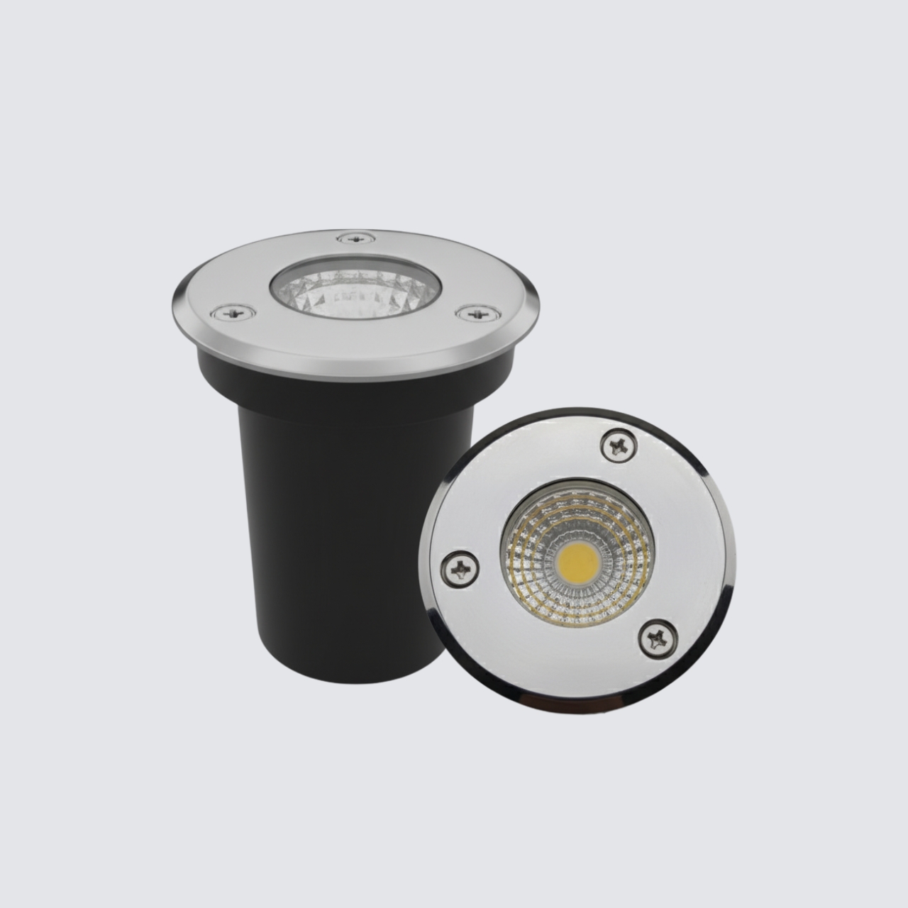 Buried LED Uplight | Warm White Outdoor Grass Lighting 3W