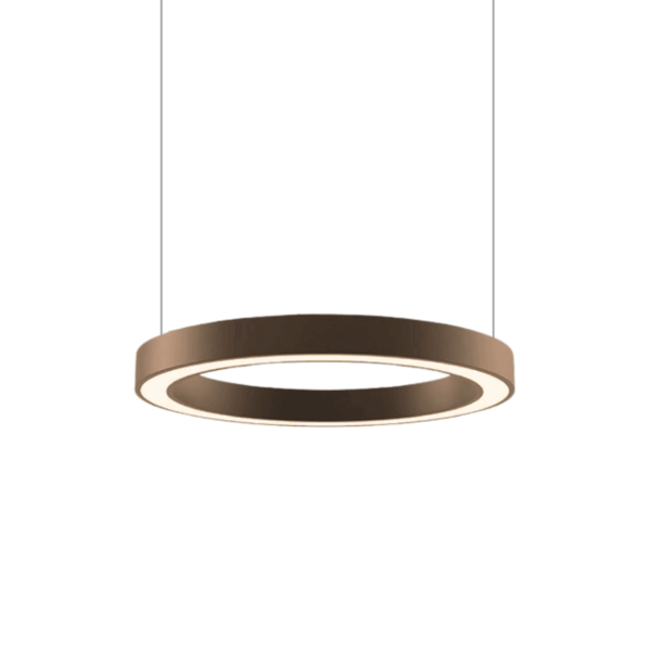modern led ring hanging light 3 colors light changeable