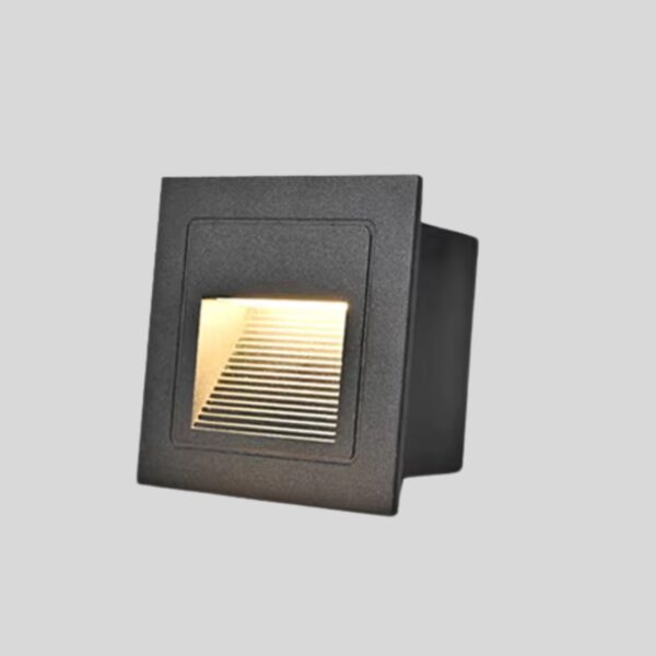 modern led square step light