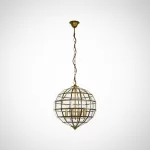 Outdoor Copper Hanging Light E14 Bulb