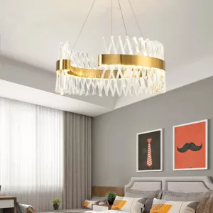 crystal hanging chandelier