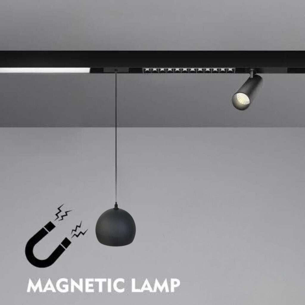 Magnetic Track Pendant Light 3000K 10W