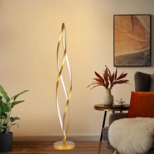 Modern Nordic Design Led Linear Corner Aluminum Reading Standing Floor Lamp for Living Room Hotel Lobby Living Room