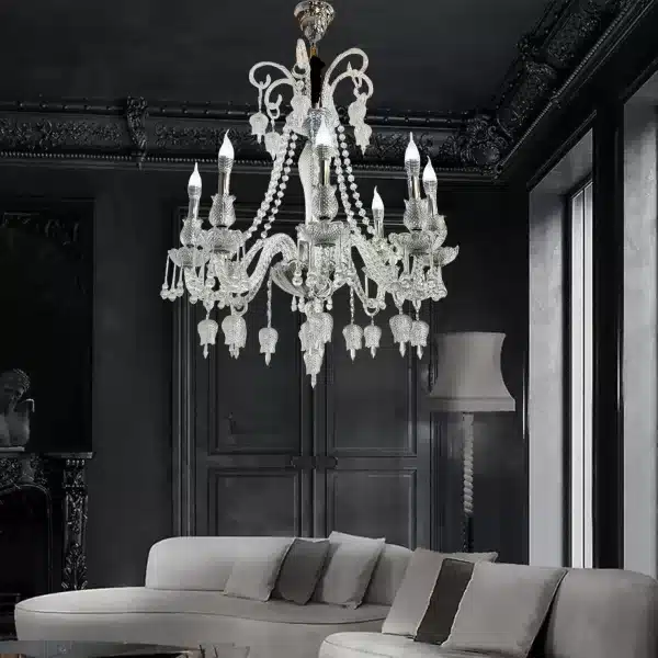 Luxury Crystal Chandelier E14 Bulb