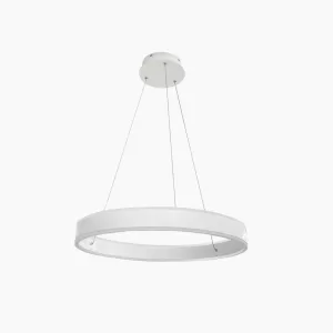 Modern Hanging Pendant Light Round ABM-2218-6 White