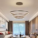 Modern 3-Rings LED Chandelier