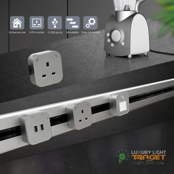 Power Track Sockets USB