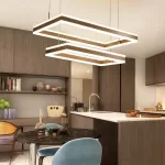 Modern Chandelier Rectangular Design