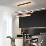 Modern Chandelier Rectangular Design