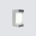 3W Black Shell COB LED Wall Lamp Double Side Up And Down Wall Light Outdoor IP65