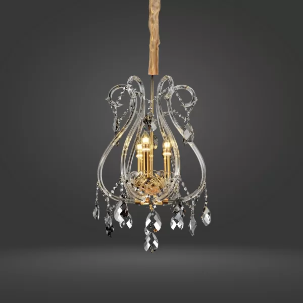 Classic crystal chandelier