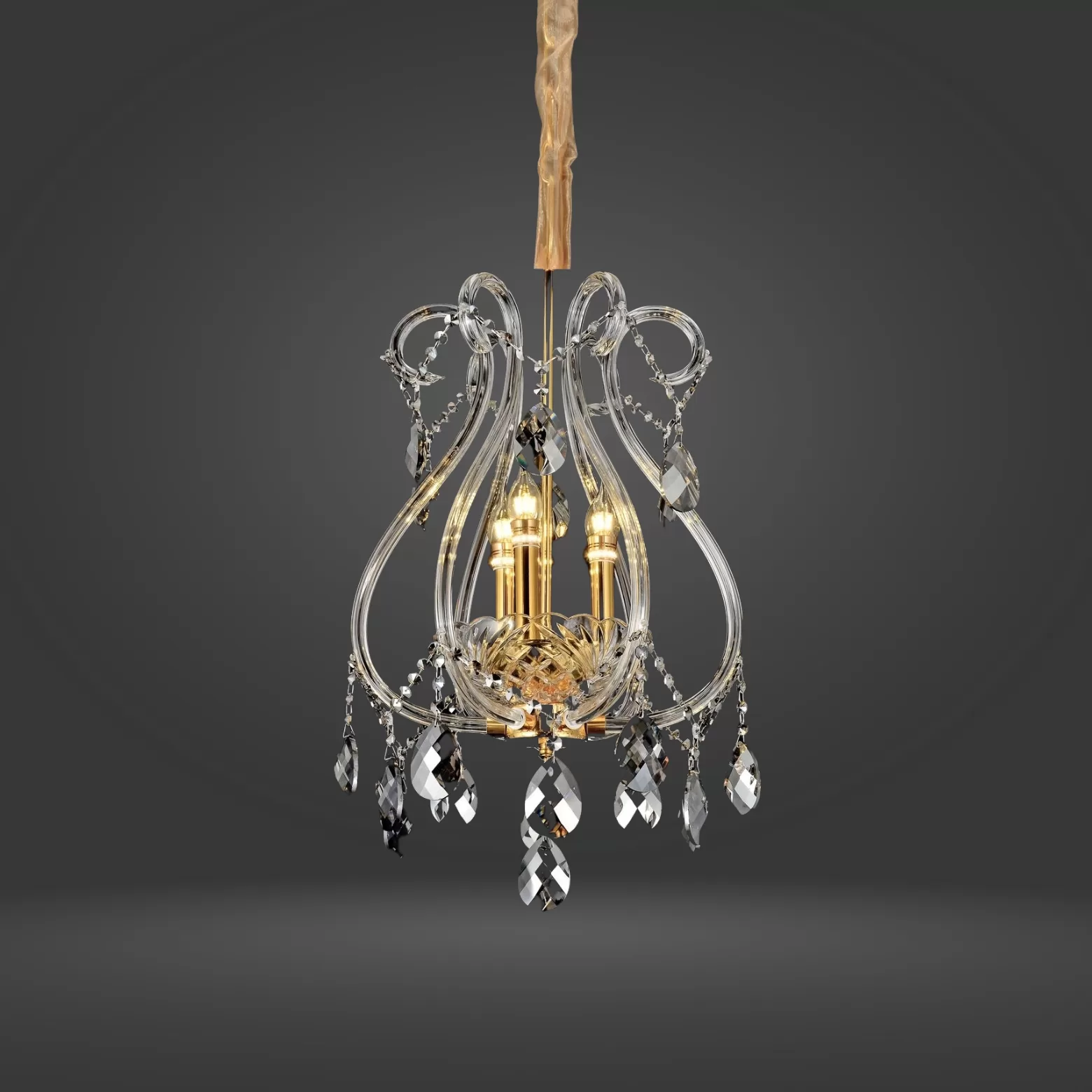 Classic crystal chandelier