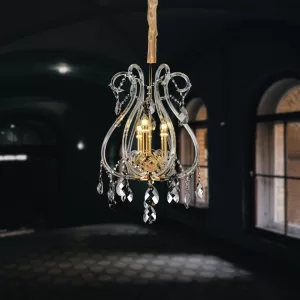 Classic crystal chandelier