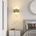 Modern Crystal Wall Lamp G9 LED Bulb