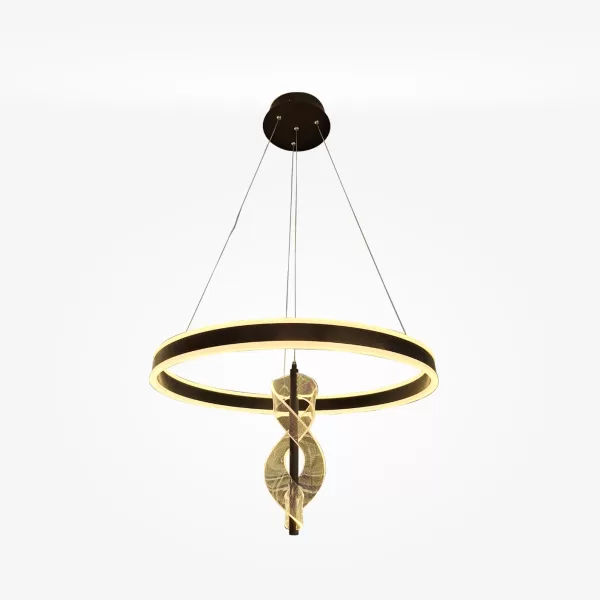 Modern Hanging Light Black