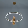 Modern Hanging Light Coffee Color