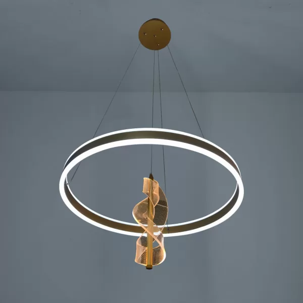 Modern Hanging Light Coffee Color