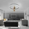 Modern Hanging Light Coffee Color