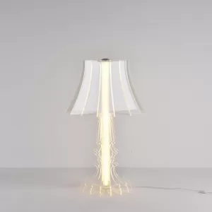 Modern table lamp 3 color lights