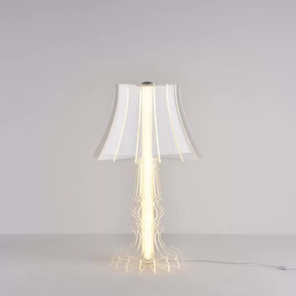 Modern table lamp 3 color lights