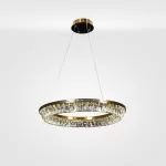 crystal pendant light