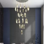 Large Crystal Chandelier