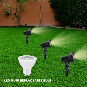 Target Outdoor Garden Spike Light Replaceable GU10 Bulb