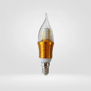 E14 LED Bulb Candle shaped 9W