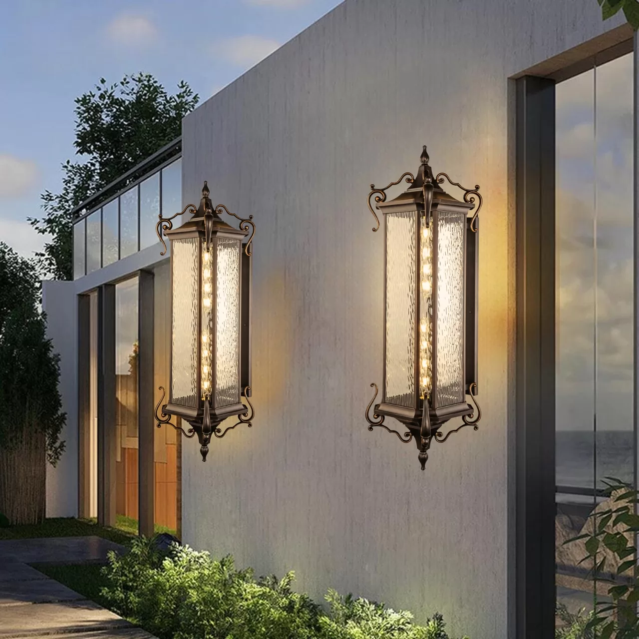 Vintage Outdoor Wall Lamps IP65
