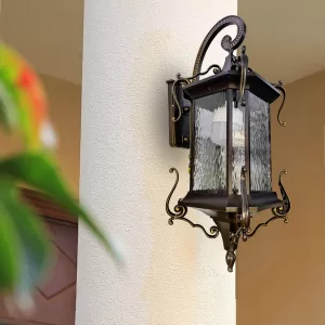 retro outdoor waterproof wall lamp