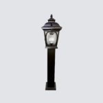 garden bollard light E27 bulb type for parks, pathways, hotels