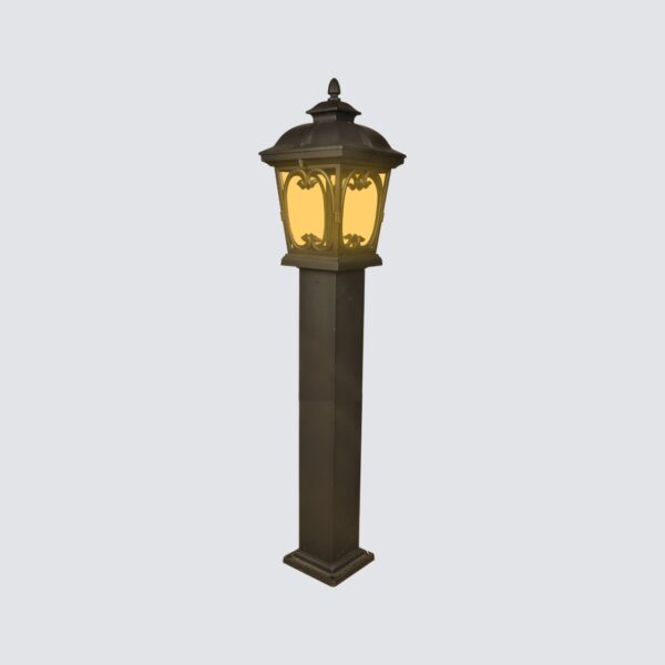 garden bollard light E27 bulb type for parks, pathways, hotels