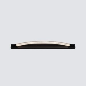 Led mirror light 3 light color black 71cm