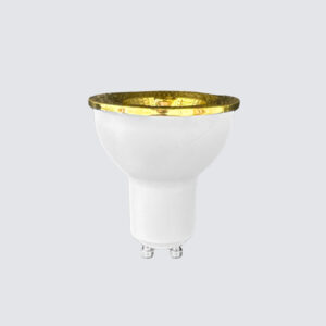 GU10 7W Gold and White LED Bulb