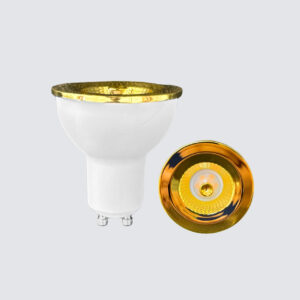 GU10 7W Gold and White LED Bulb