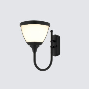 solar led wall lamp 3000K black IP65