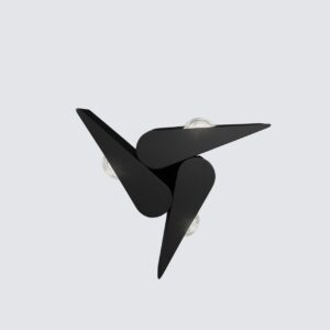 LED star design outdoor up and down Wall Light Lamp IP65 Waterproof Aluminum Lamp Body Black