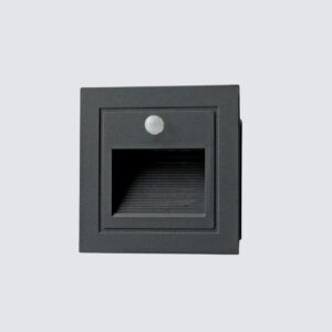 3W LED Dusk to Dawn Outdoor/Indoor Wall Light Motion Sensor Corner Lamp Stair Aisle Style