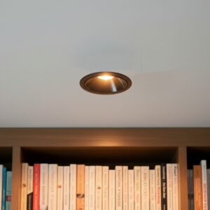 Aluminium Recessed Round LED Downlight Frame Gu10 Bulb type