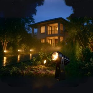 3W COB Warm White Outdoor LED Garden Spotlight