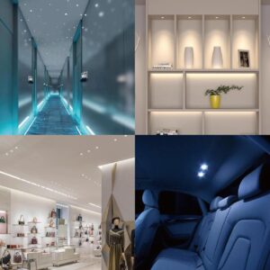 Led Mini Downlight DC12V 1W,suitable for bookcases, cabinets, and various display cabinets as decorative lights, embedded installation