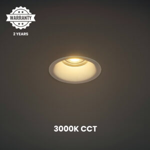3w recessed spotlight warm white downlight
