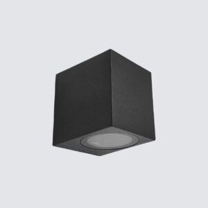 Modern Square GU10 Wall Light, Indoor/Outdoor Wall Light IP65 Waterproof