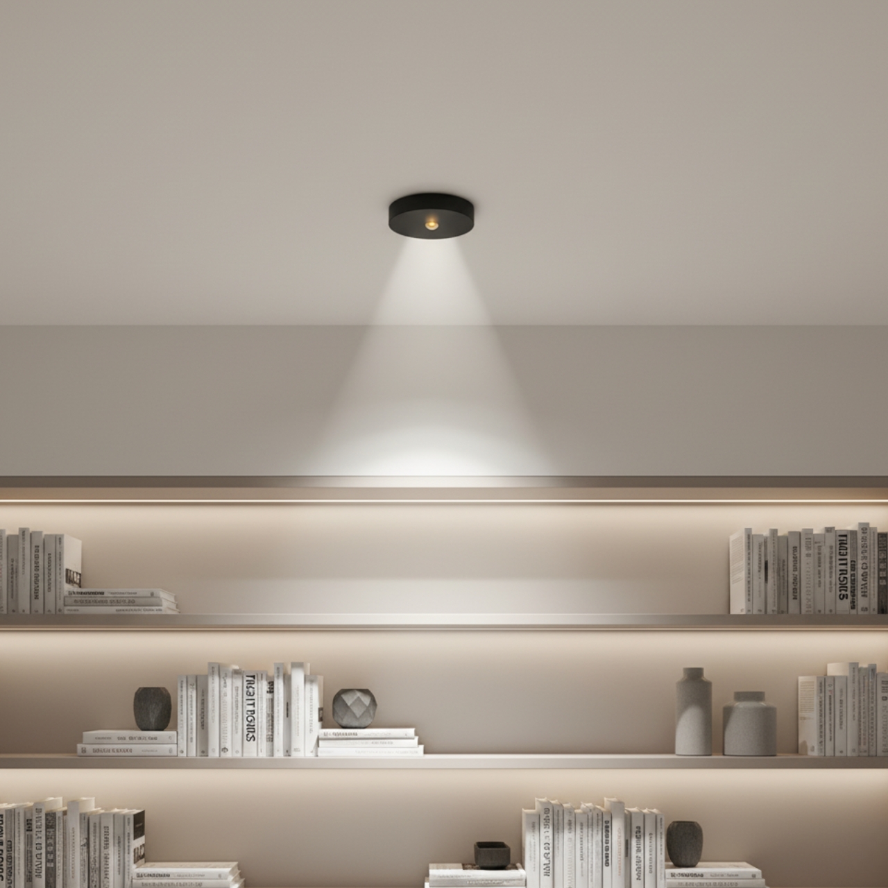 Surface Mounted LED Downlight 3W Ultra Thin Driverless LED Spot Lights Book Rack Lighting
