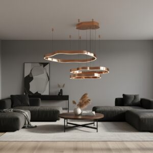Modern LED Pendant Light - Living Room Chandelier